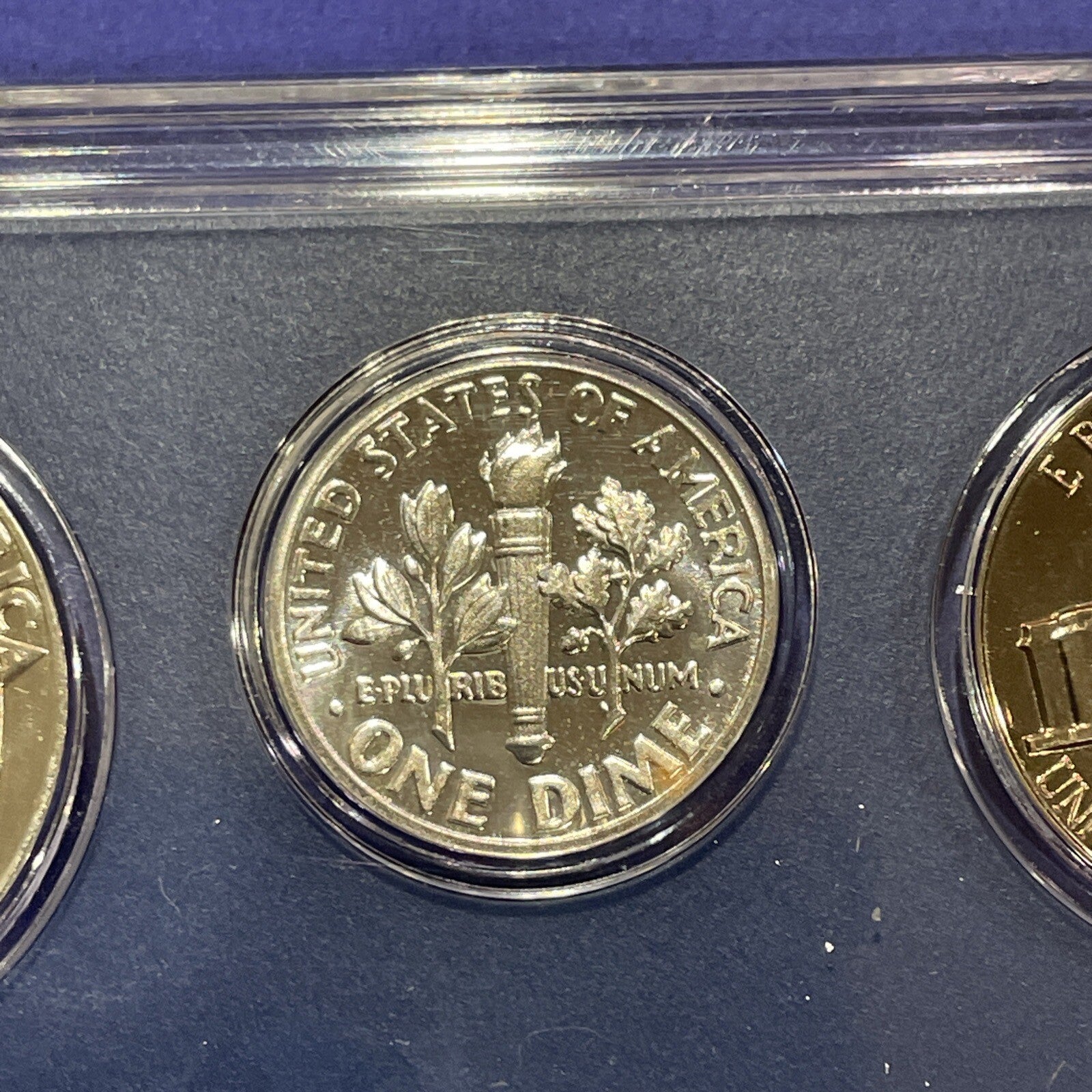 US MINT COIN SET 1964-P 90% SILVER, Double Struck Gemluster, in CASE