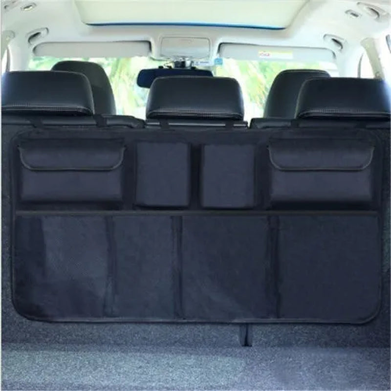 Universal Auto Car Organizer Trunk Back Seat Storage Bag Mesh Net Pocket Bag