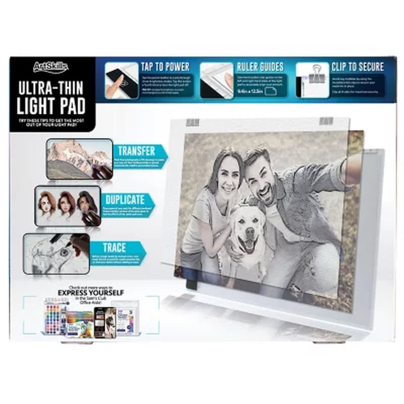 Artskills Ultra-Thin LED Light Pad for Tracing and Drawing