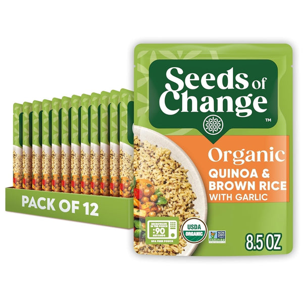 Organic Quinoa & Brown Rice 8.5 Ounce (Pack of 12)