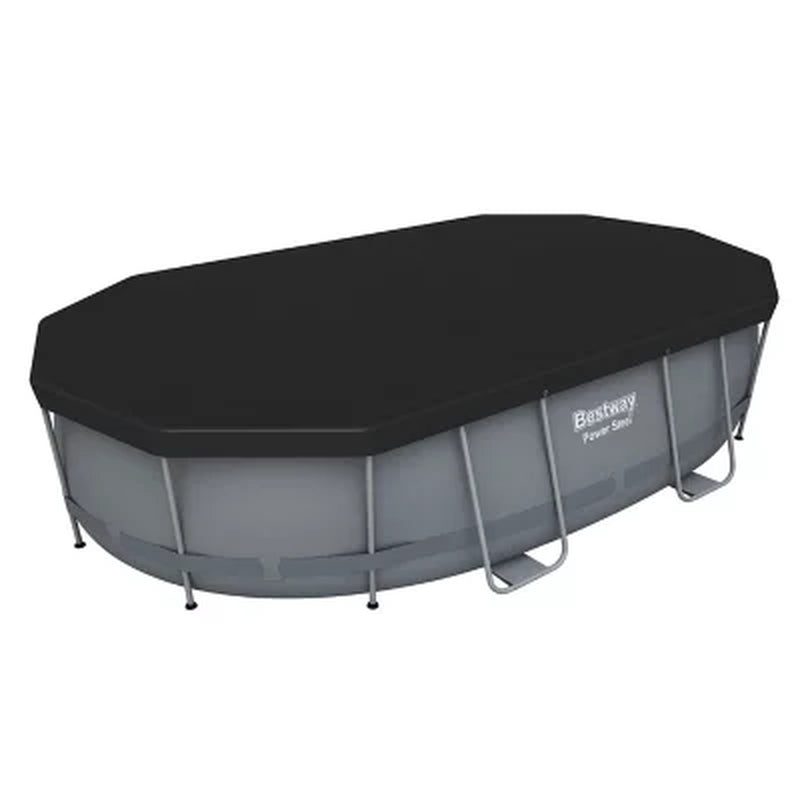 Bestway Power Steel above Ground Pool Set, L 16' X W 10' X H 42"