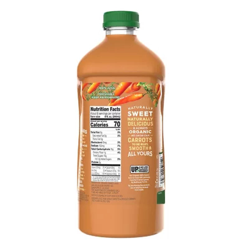 Bolthouse Farms Organic Carrot Juice 52 Oz.