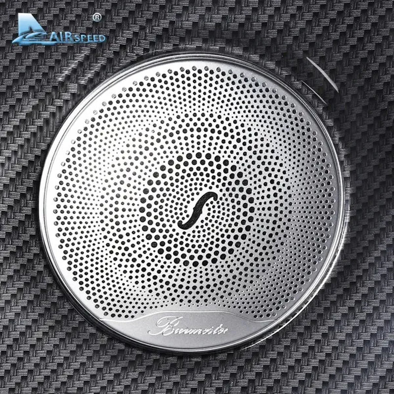 4PCS for Mercedes Benz W205 W213 Glc AMG Accessories for Mercedes GLC Benz W205 W213 Interior Trim Door Audio Speaker Cover