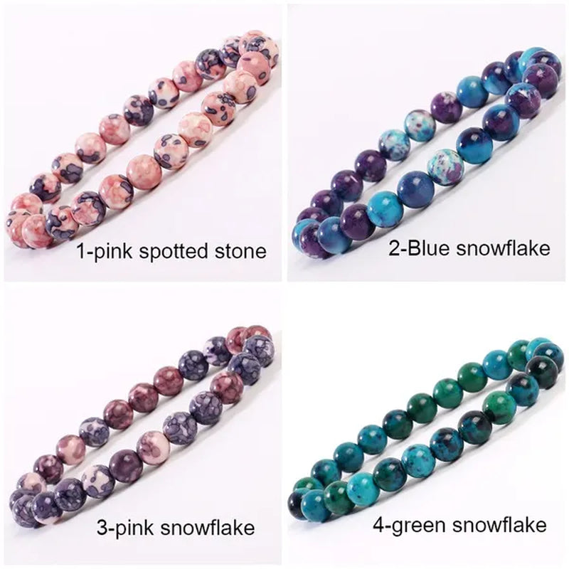 43 Style New 8MM Natural Stone Bracelet / Apatite / Agate /amethyst /watermelon /Rose Quartz /Morgan Stone/malachite/Tiger Eye Fashion Bracelet Unisex