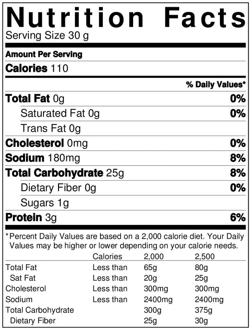 Oriental Rice Crackers in Resealable Bag, 1 Lb