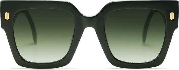 Vintage Oversized Square Sunglasses for Women,Retro Womens Luxury Big Large Sun Glasses UV400 SJ2194