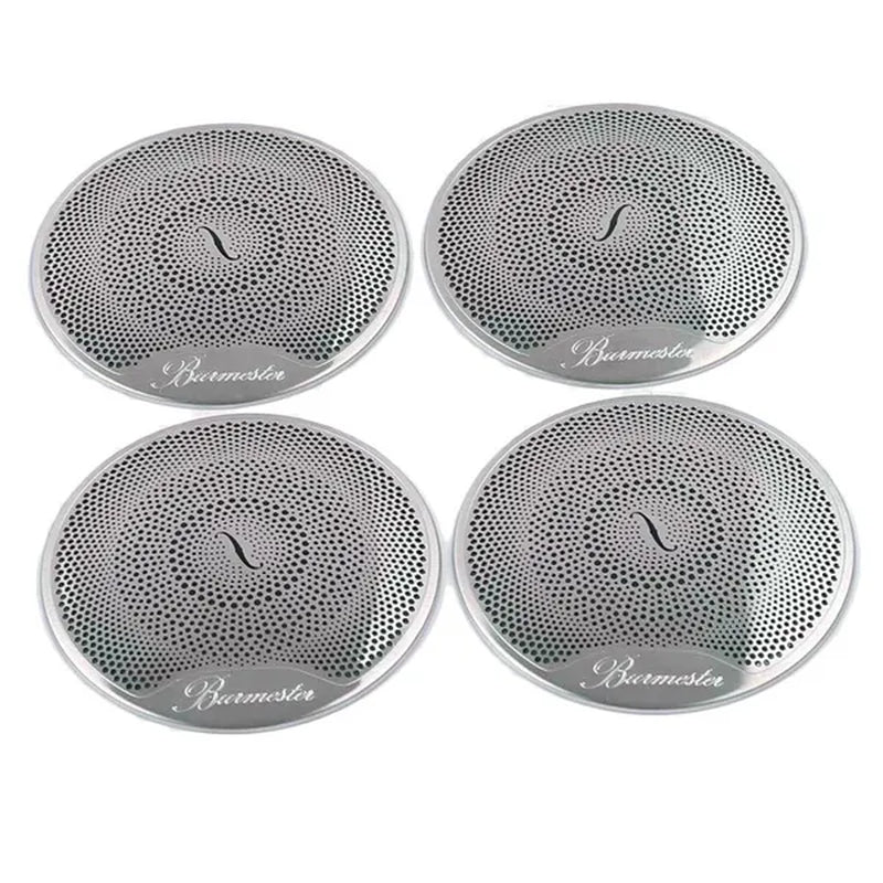 Car Door Audio Speaker Decor Cover Loudspeaker 3D Trim Sticker for Mercedes Benz AMG C E Class W205 W213 GLC Car Styling Accessories