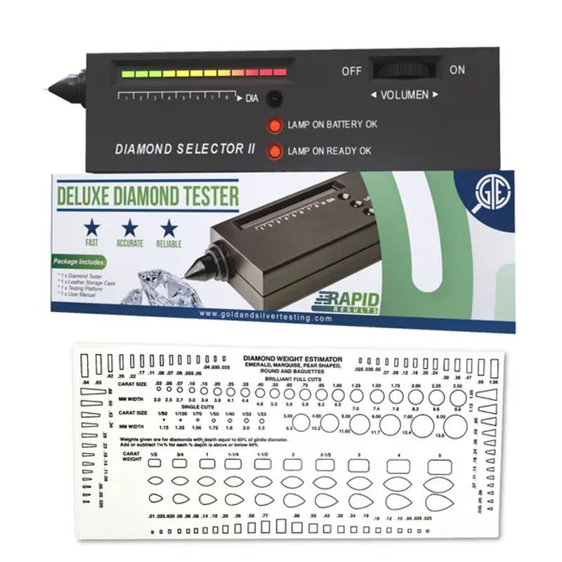 Gold Silver Testing Kit Electronic Scale Diamond Tester Digital Jewelry Cleaner