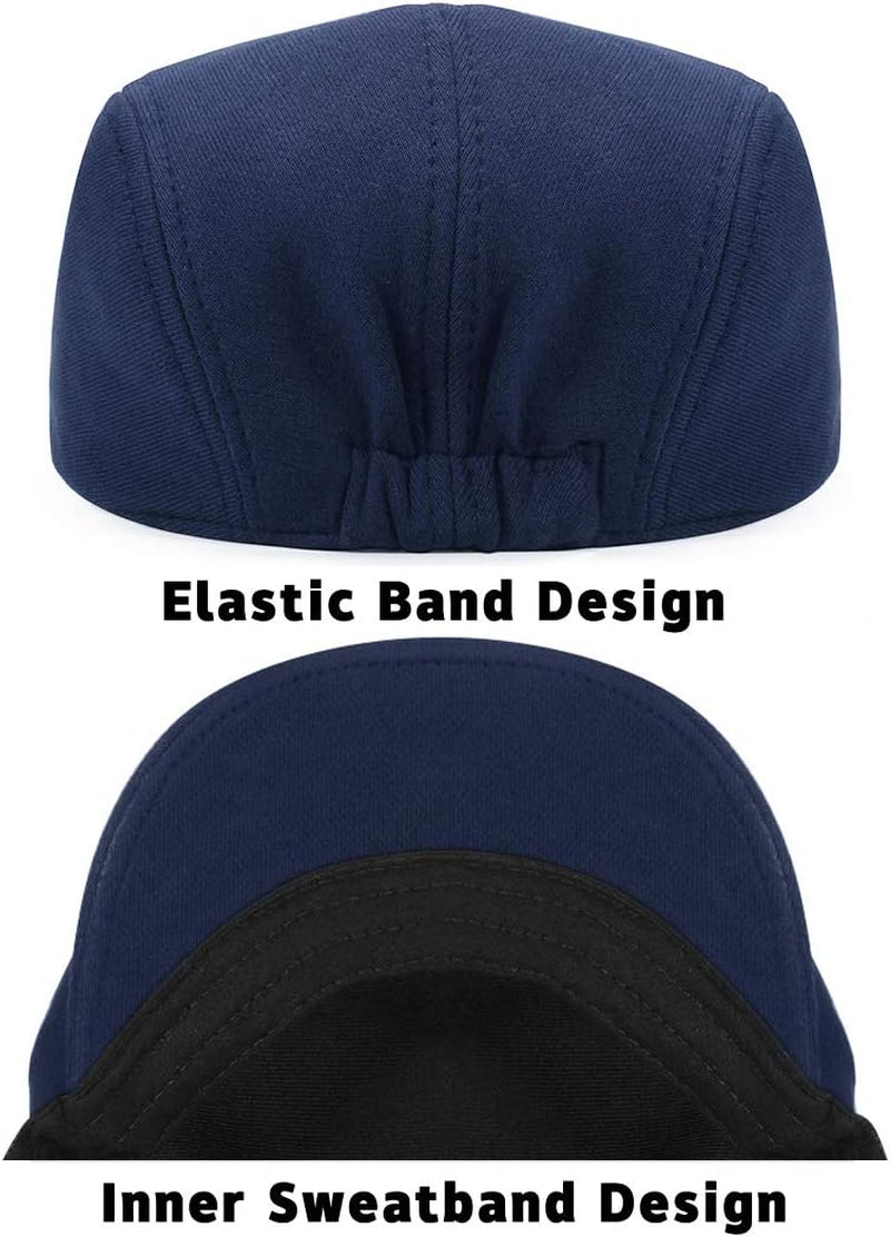 Men'S Flat Cap Gatsby Newsboy Lvy Irish Hats Driving Cabbie Hunting Cap