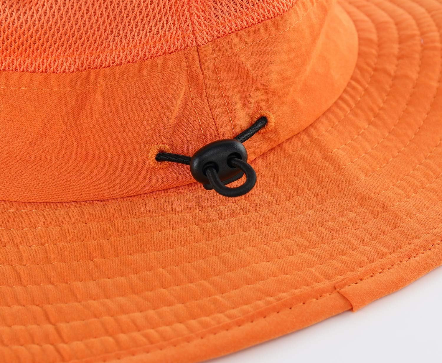 Men'S Sun Hat UPF 50+ Wide Brim Bucket Hat Mesh Fishing Hat