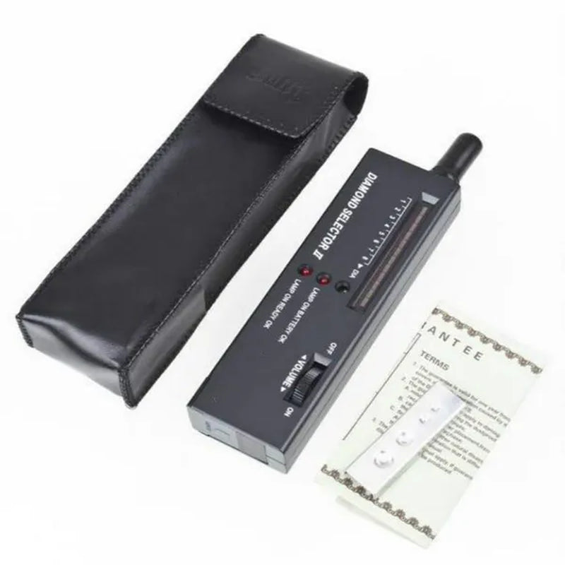 1PC Diamond Tester Gemstone Gem Selector Jewelry Watcher Tool LED Diamond Indicator Test Pen(Without Battery)