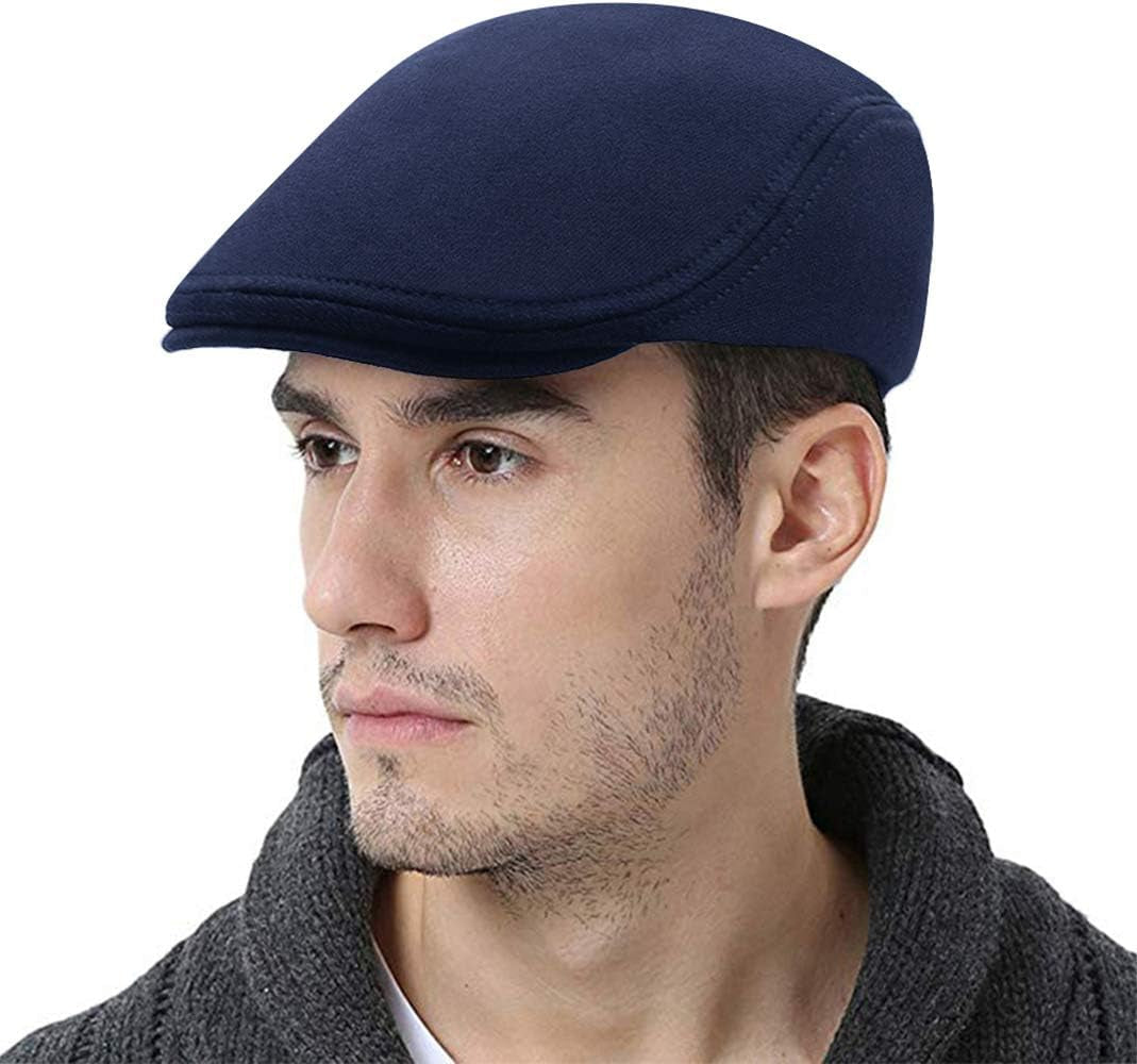 Men'S Flat Cap Gatsby Newsboy Lvy Irish Hats Driving Cabbie Hunting Cap