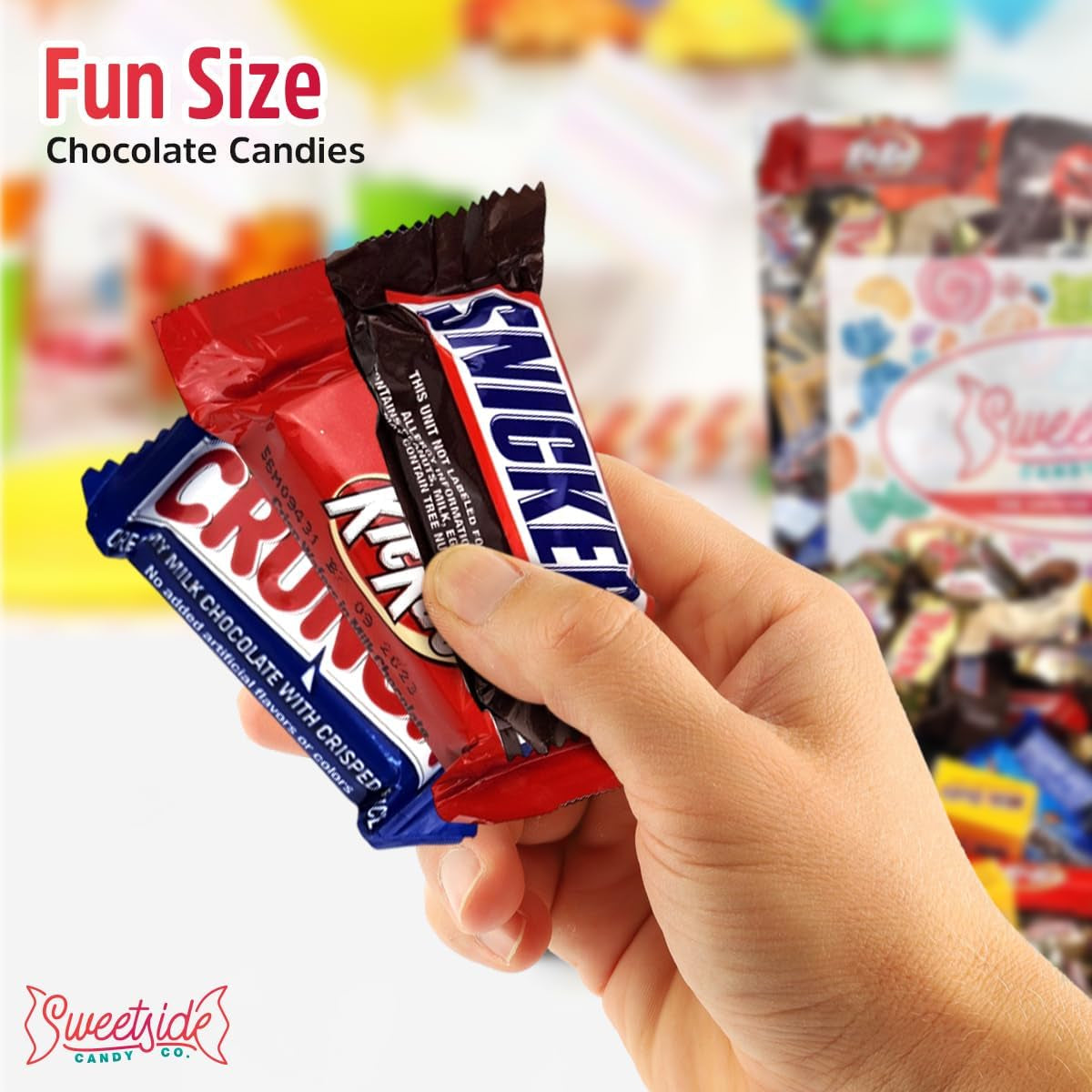 Chocolate Candy Variety Pack Assorted Bulk Candy, Ideal Bag of Candy for Kids, Adults, Perfect Chocolate Mix for Treat Bowls, 5 LB