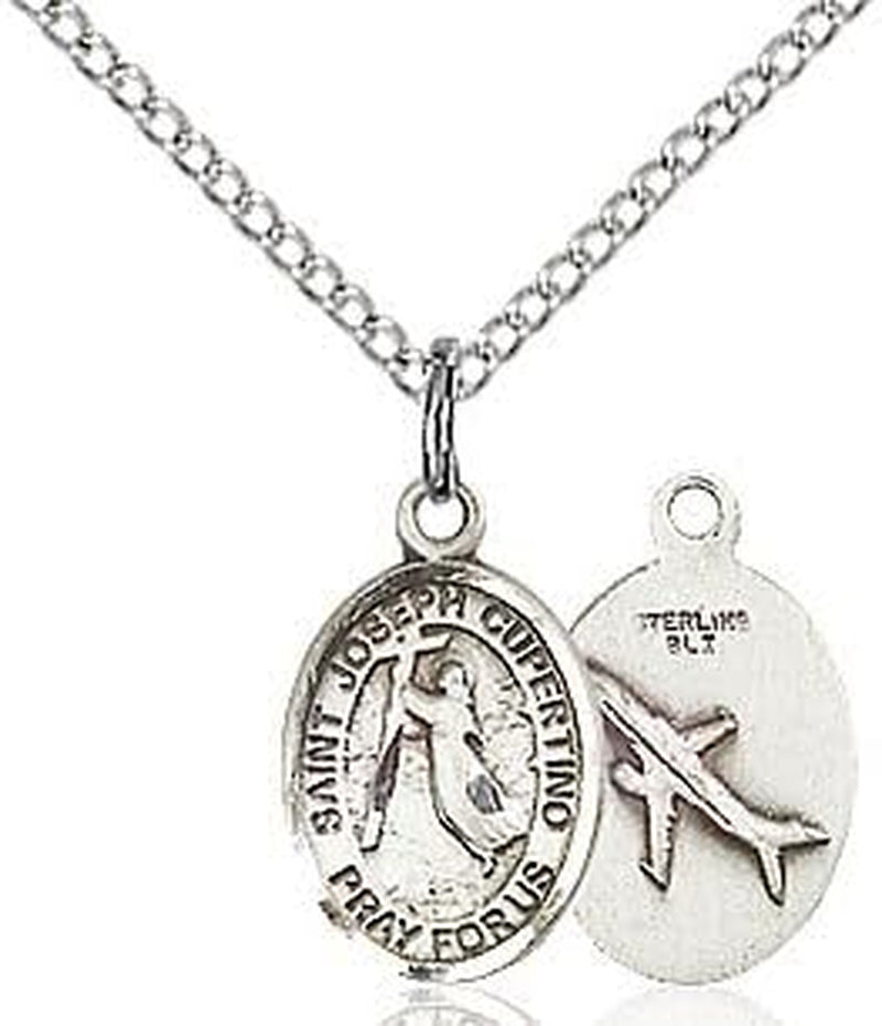 Sterling Silver St. Joseph of Cupertino Pendant