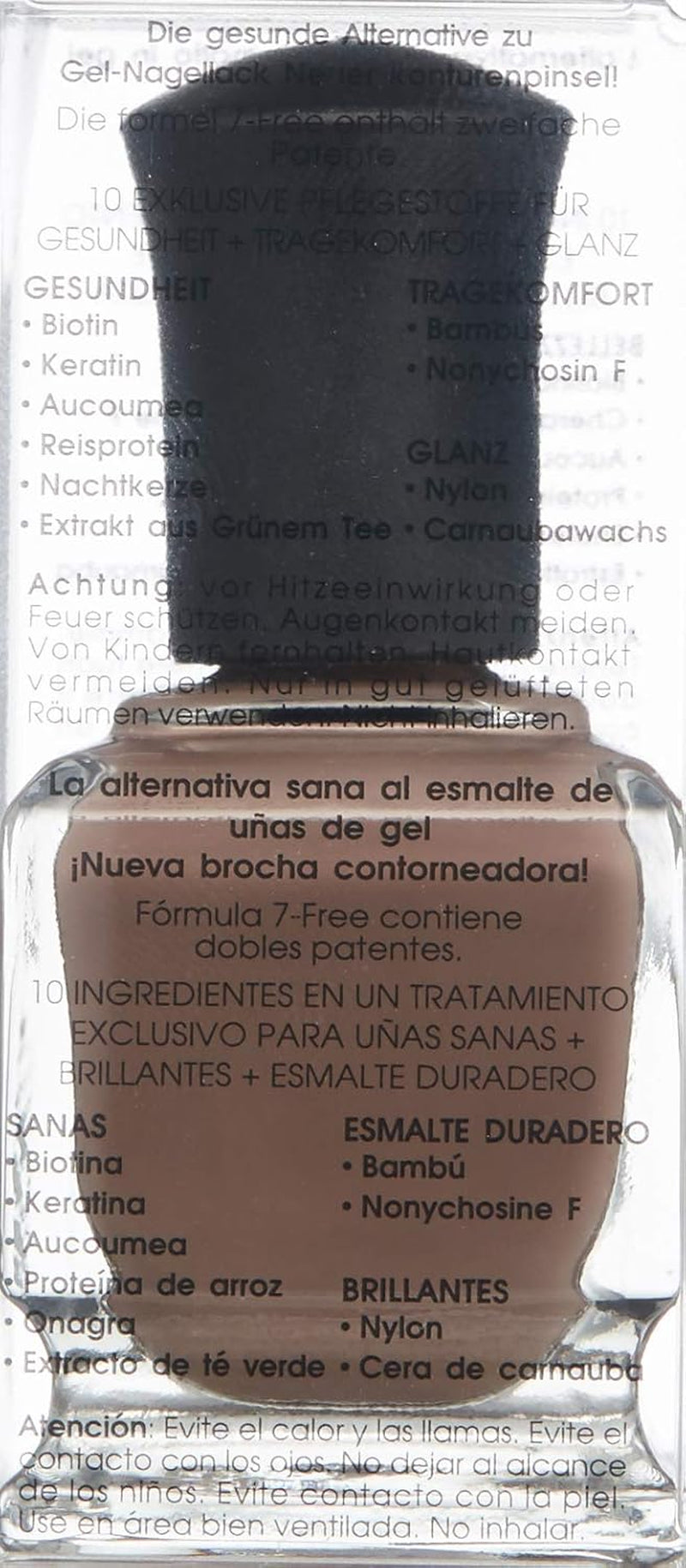 Gel Lab Pro Nail Polish Treatment Enriched for Nail Health, Wear, and Shine No Animal Testing, 21 Free, Vegan Neutral Colors