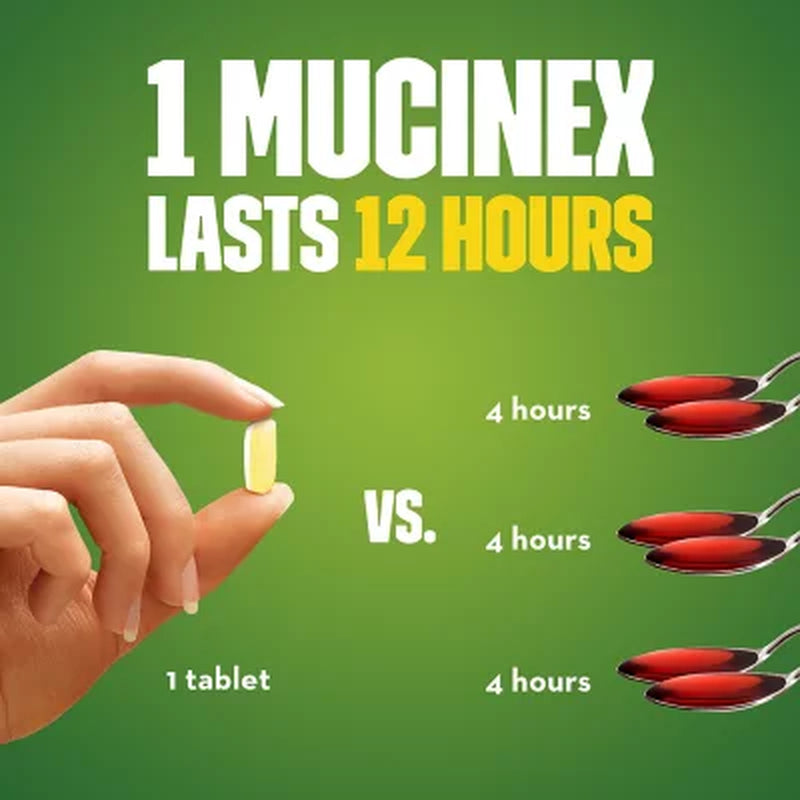 Mucinex DM 12-Hour Maximum Strength Mucus Relief Tablets, 56 Ct.