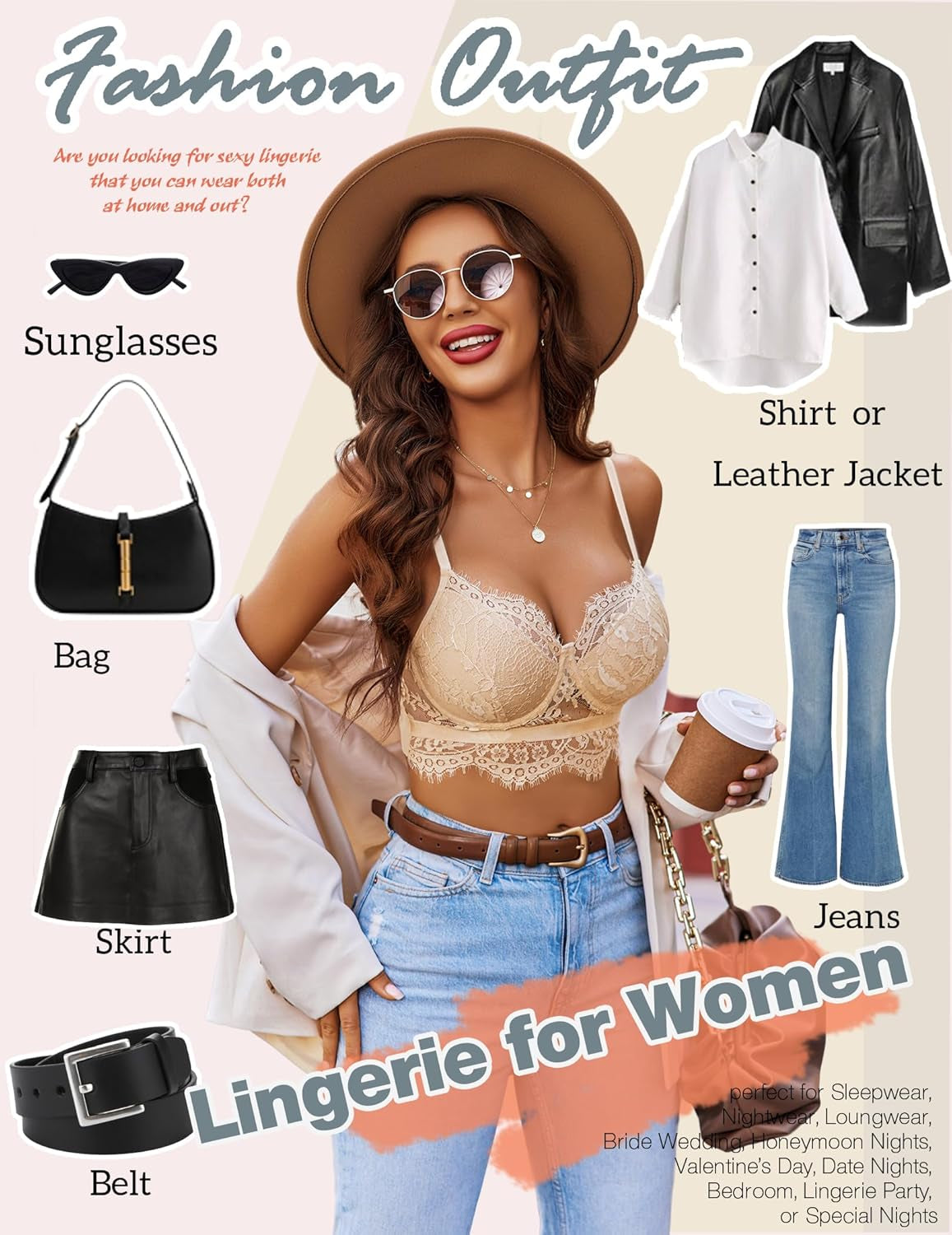 Lace Bralettes for Women Y2K Strap Bustier Cami Top V Neck Camisole Lingerie