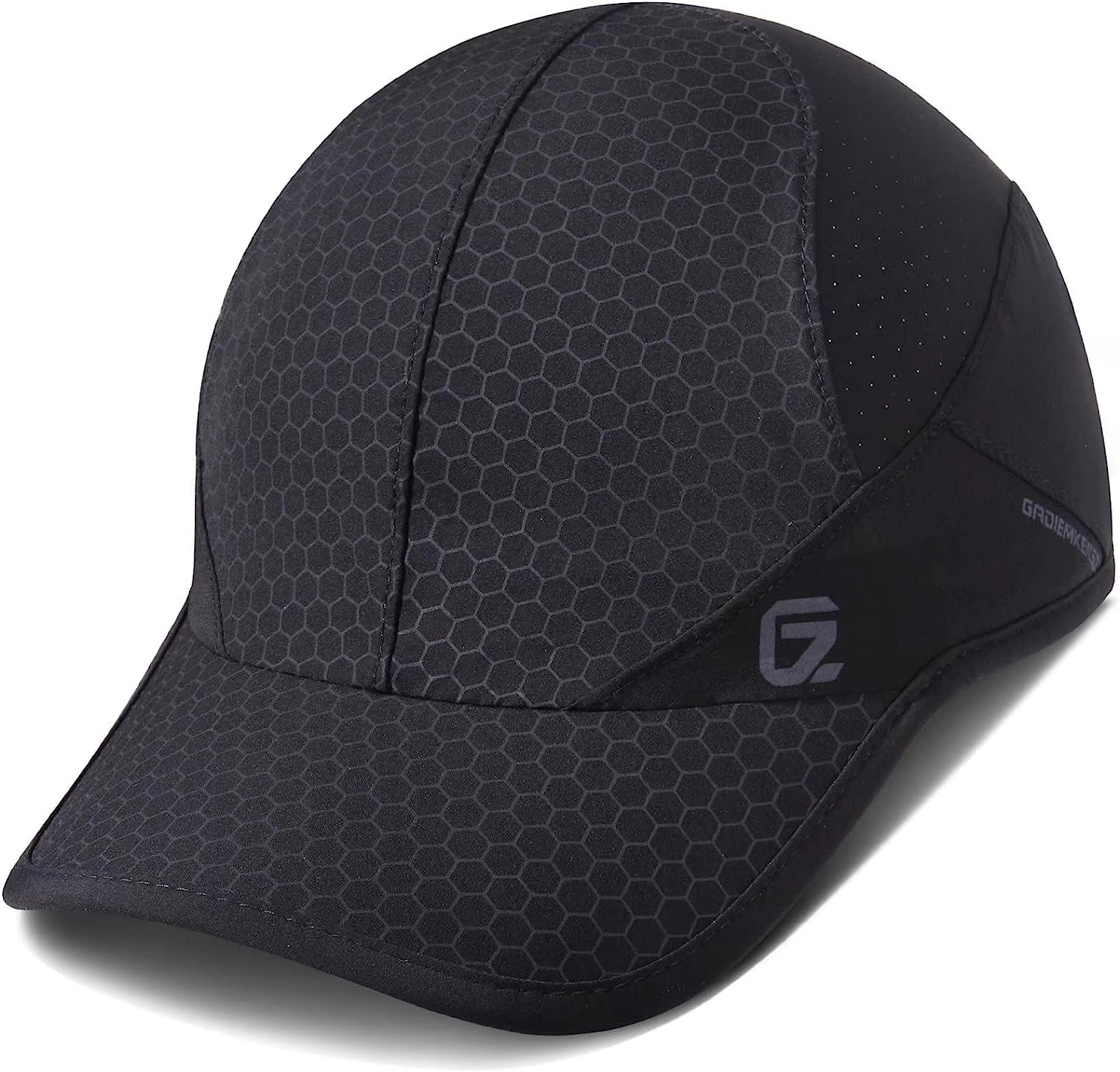 Stretch Running Hat with Soft Brim, Quick Dry, Unstructured, Unisex-Adult