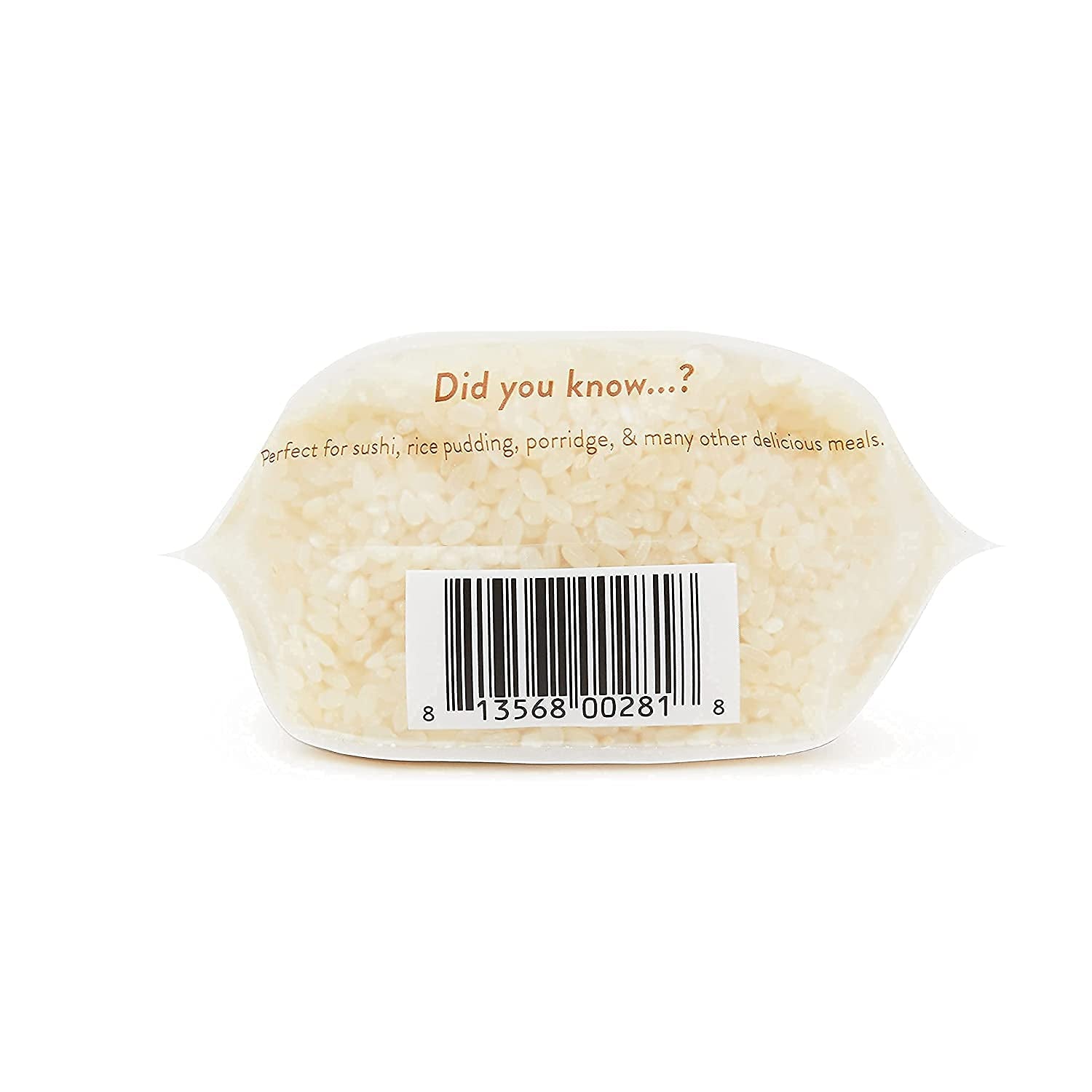 Natural Foods Sushi Rice (16 Oz/Bag X 6 Pack) - White Sticky Short Grain - Vegan, Non-Gmo, Made in USA, - Sushi, Rice Ball, and Everyday Japanese Dishes - Resealable Packaging