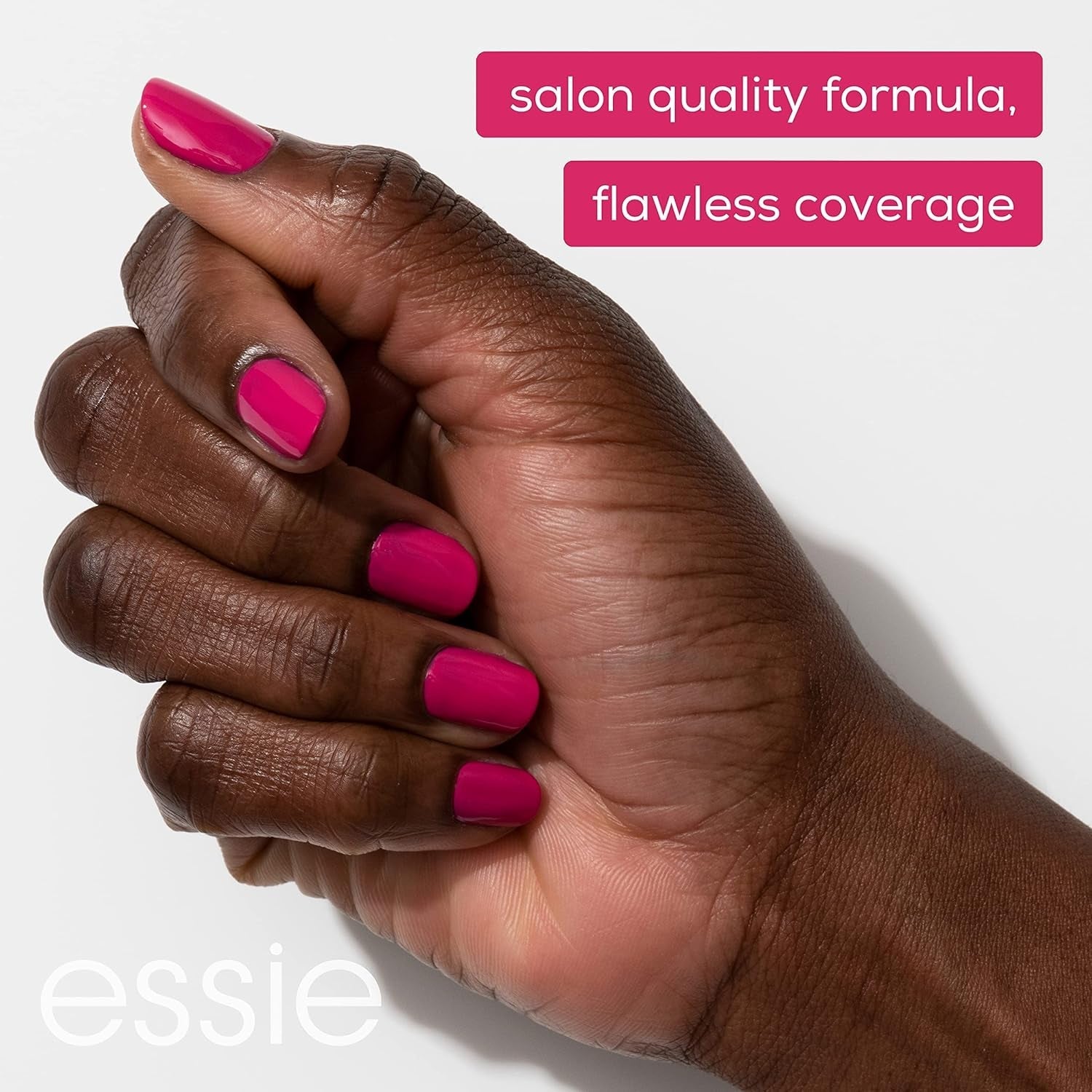 Salon-Quality Nail Polish, 8-Free Vegan, Gray, No Ex-Pectations, 0.46 Fl Oz
