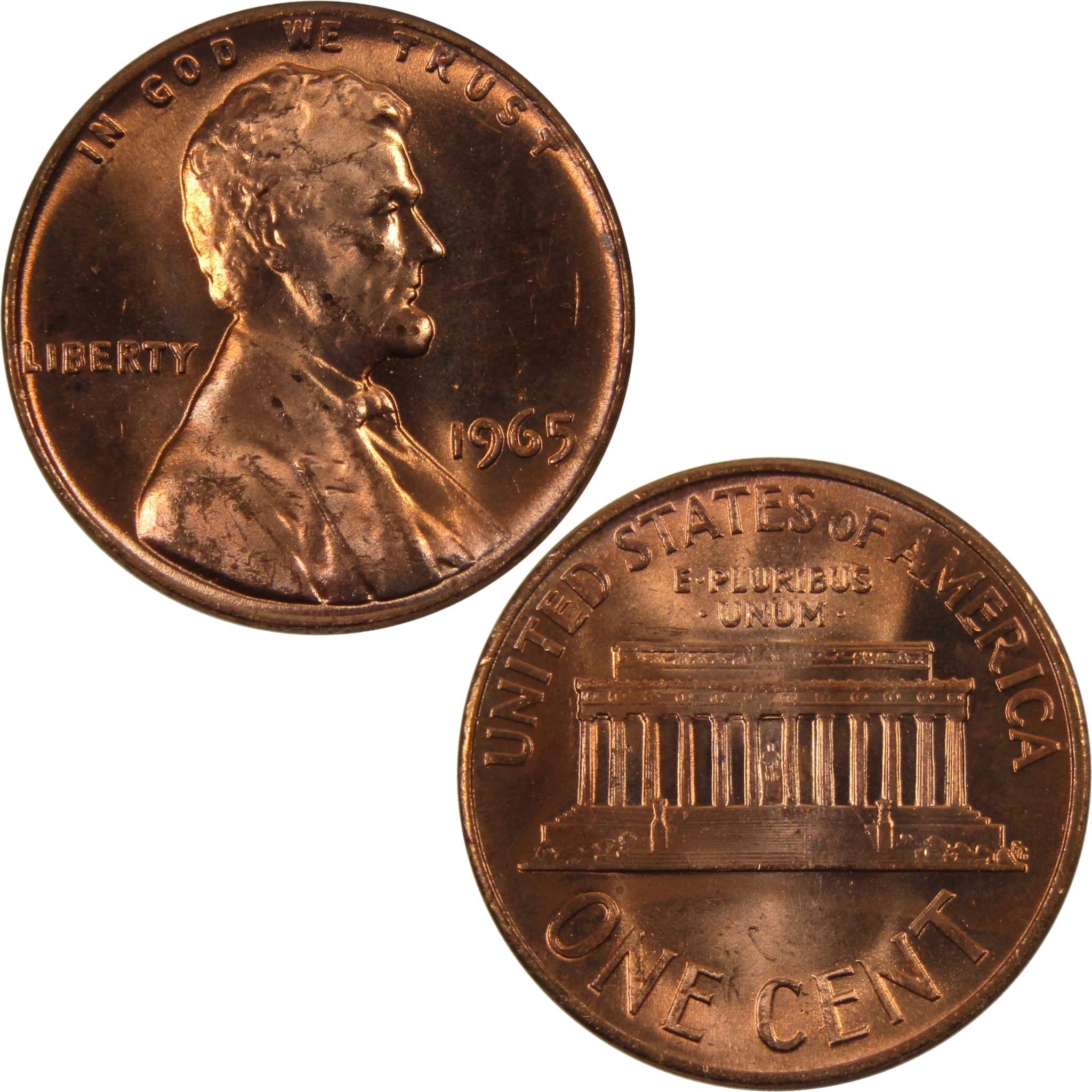 1965 Lincoln Memorial Cent Penny Coin Master Coins