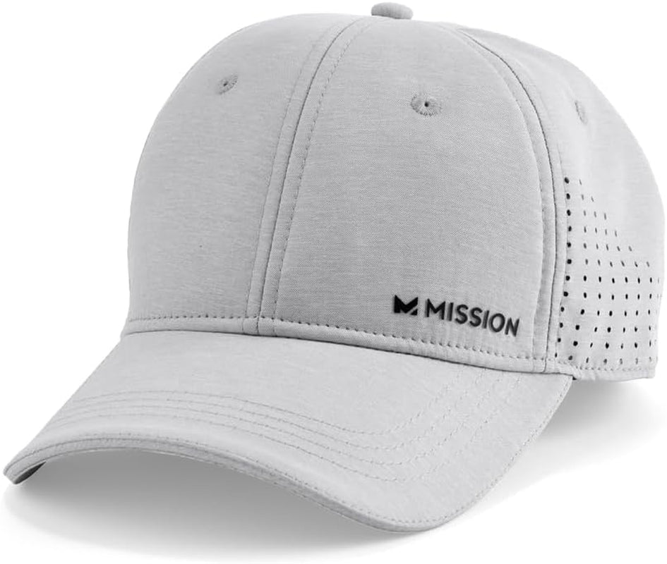 Cooling Vented Performance Hat Unisex One Size Cap for Workouts, Golf & Running, Sweat & Water Activated Technology