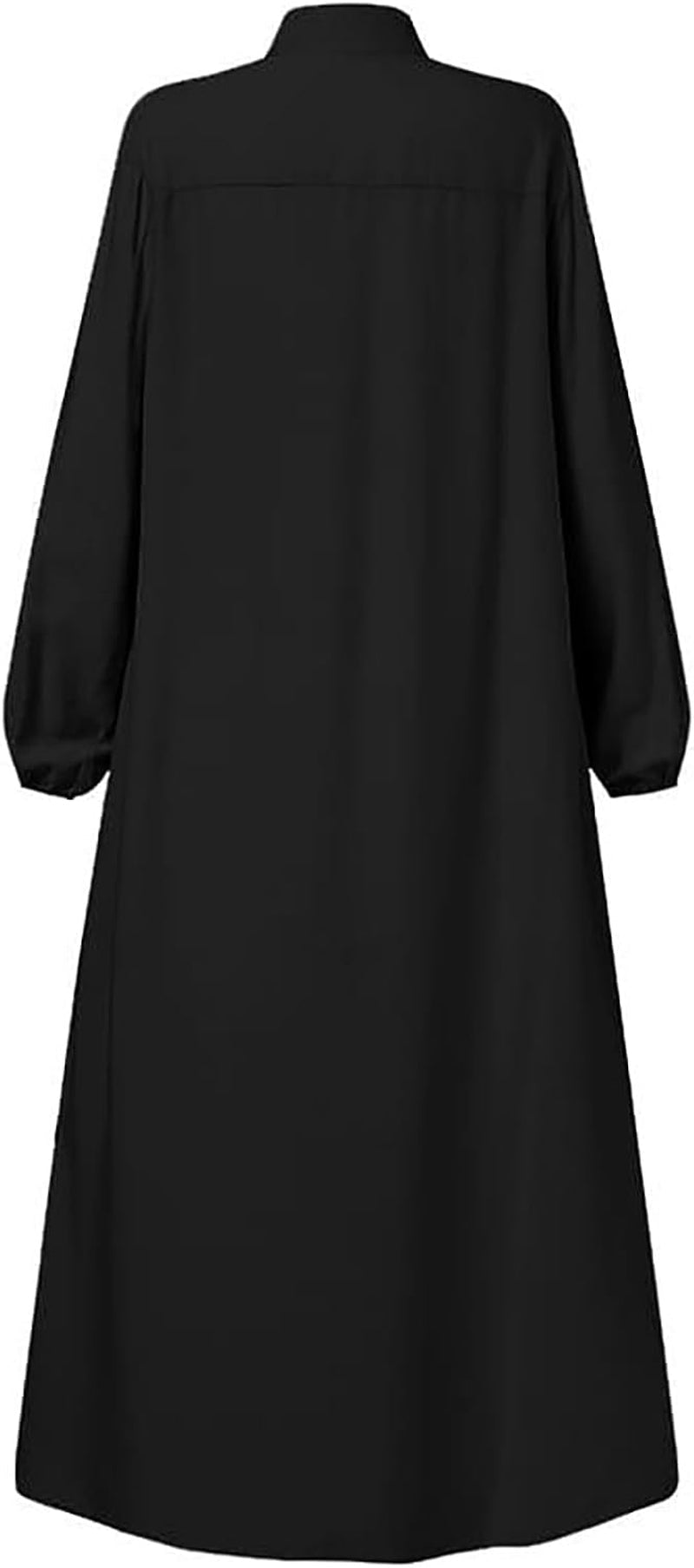 Women'S Chiffon Kaftan Abaya Dress Muslim Long Sleeve Self Tie Flowy Maxi Dress Abaya Casual Dress Dubai Outfits