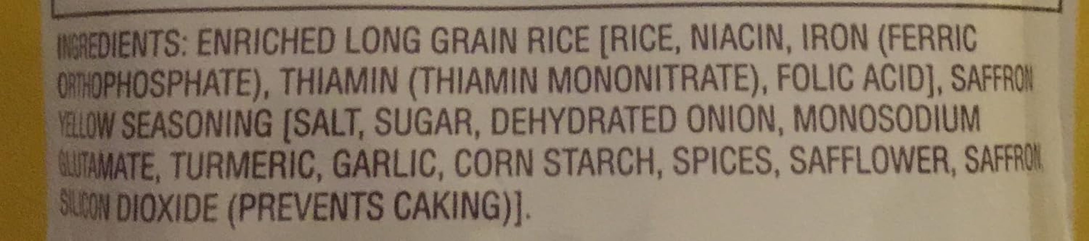 Carolina Yellow Rice Mix with Seasoning - 5 Ounce Pouches (Pack of 6)