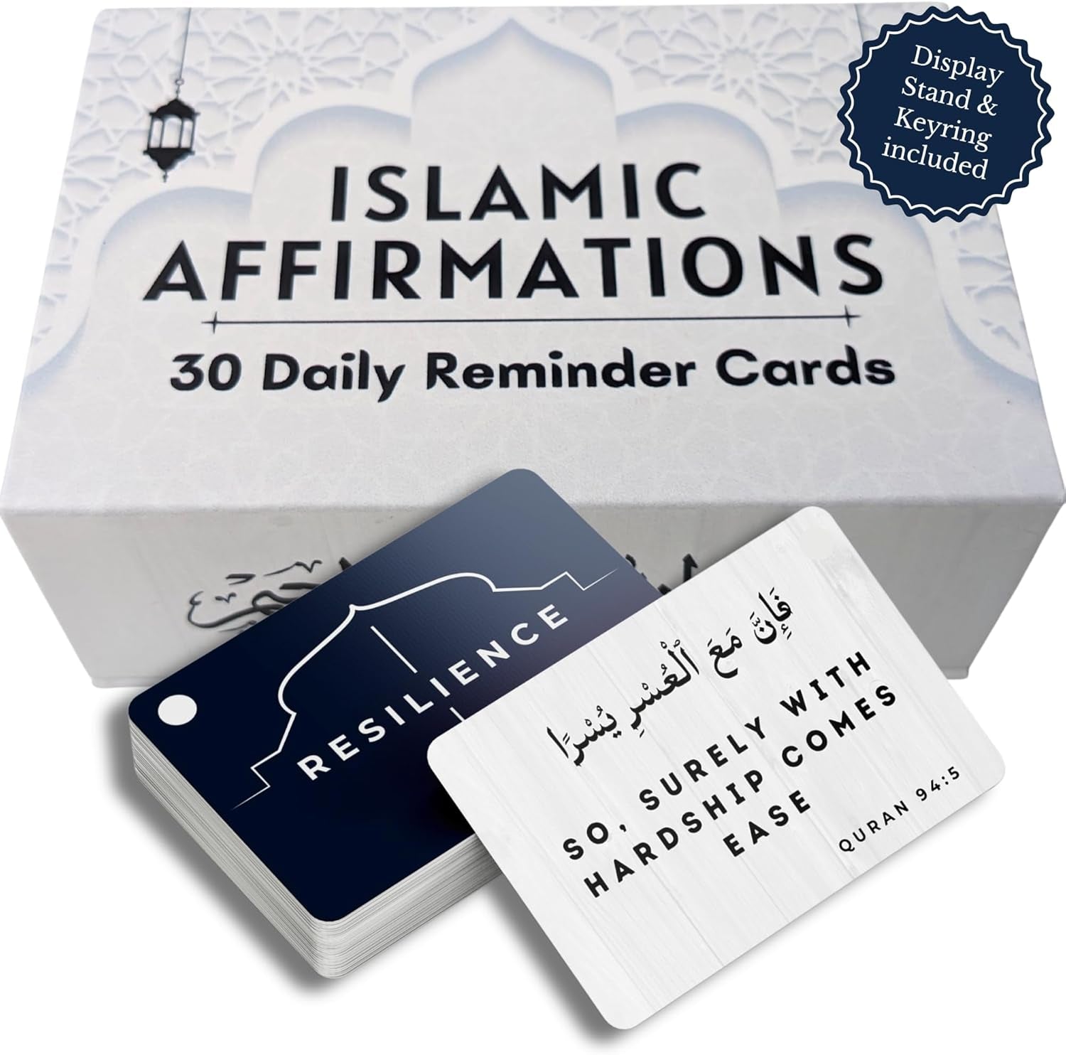 Islamic Affirmations Cards (30 Daily Reminders by Zarf), Spiritual, Quran English, Decor, Ramadan Decorations, Islamic Gifts, Eid Gift, Learn Arabic, Arabic Flashcards Daily Affirmation