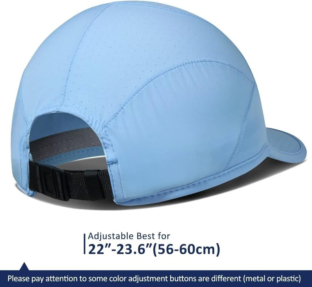 Stretch Running Hat with Soft Brim, Quick Dry, Unstructured, Unisex-Adult
