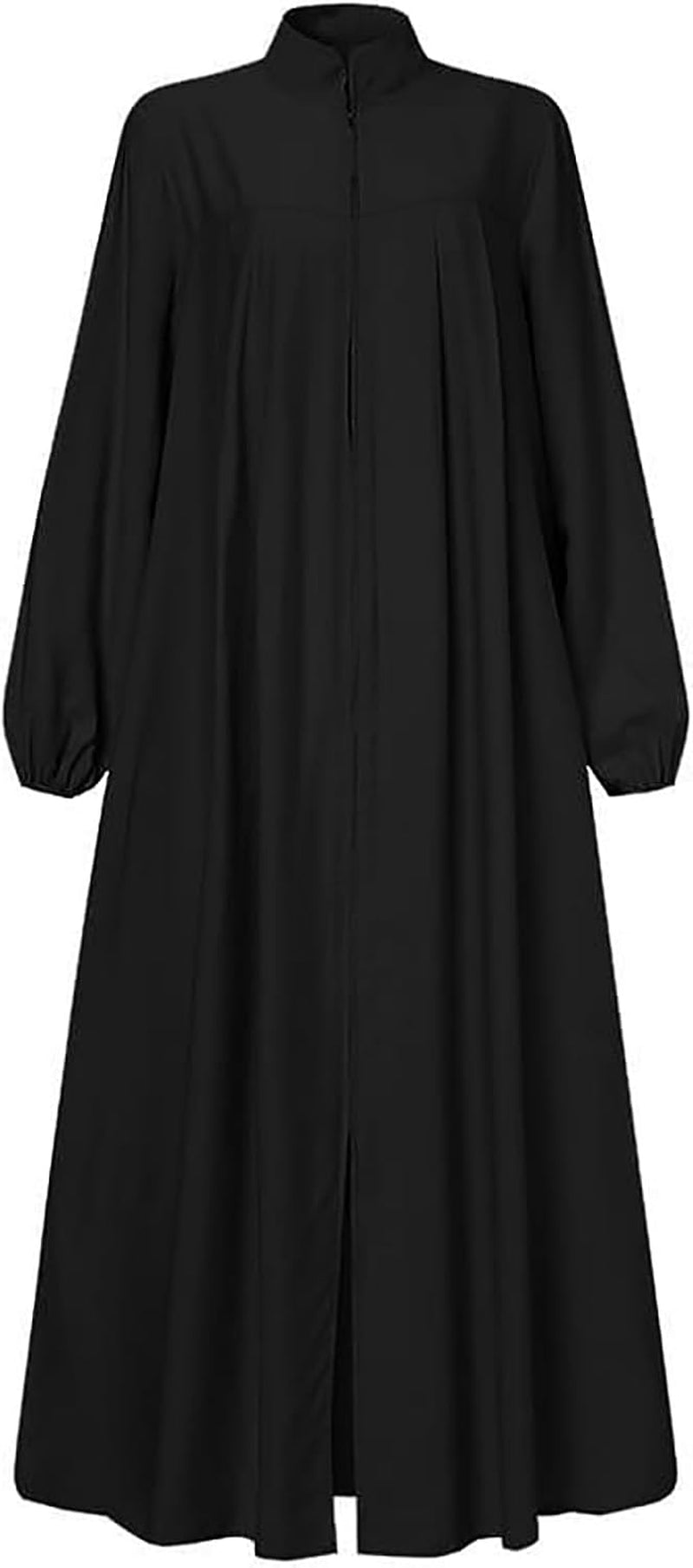 Women'S Chiffon Kaftan Abaya Dress Muslim Long Sleeve Self Tie Flowy Maxi Dress Abaya Casual Dress Dubai Outfits