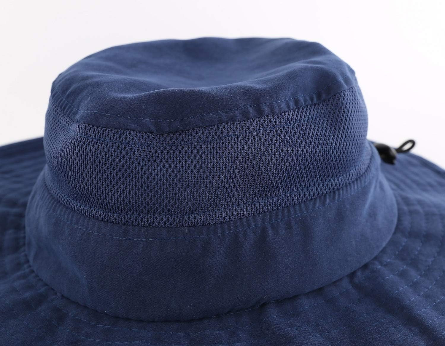 Men'S Sun Hat UPF 50+ Wide Brim Bucket Hat Mesh Fishing Hat