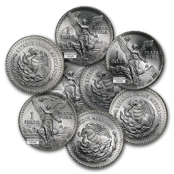 Mexico Silver Libertad Coin, (Cull, Damaged, Milk Spotted, Etc.)