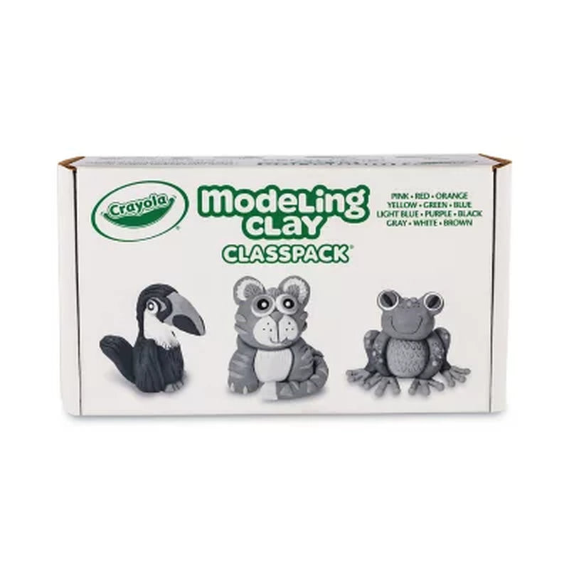 Crayola Modeling Clay Classpack, Assorted, 24 Lbs