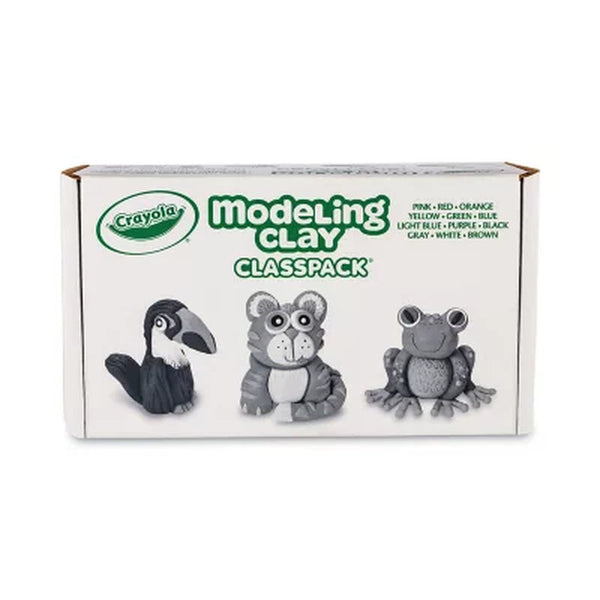 Crayola Modeling Clay Classpack, Assorted, 24 Lbs