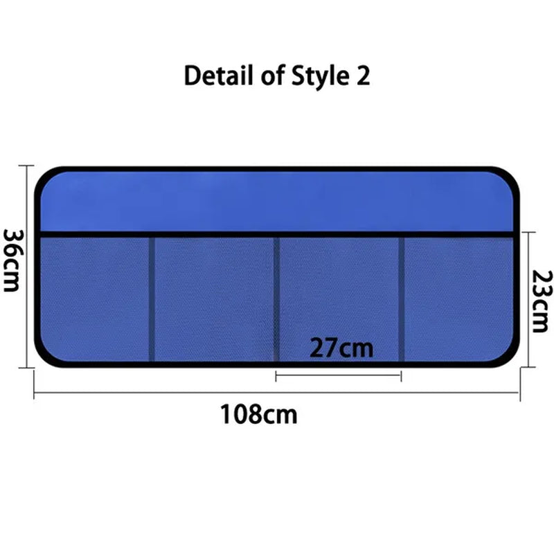 Universal Auto Car Organizer Trunk Back Seat Storage Bag Mesh Net Pocket Bag