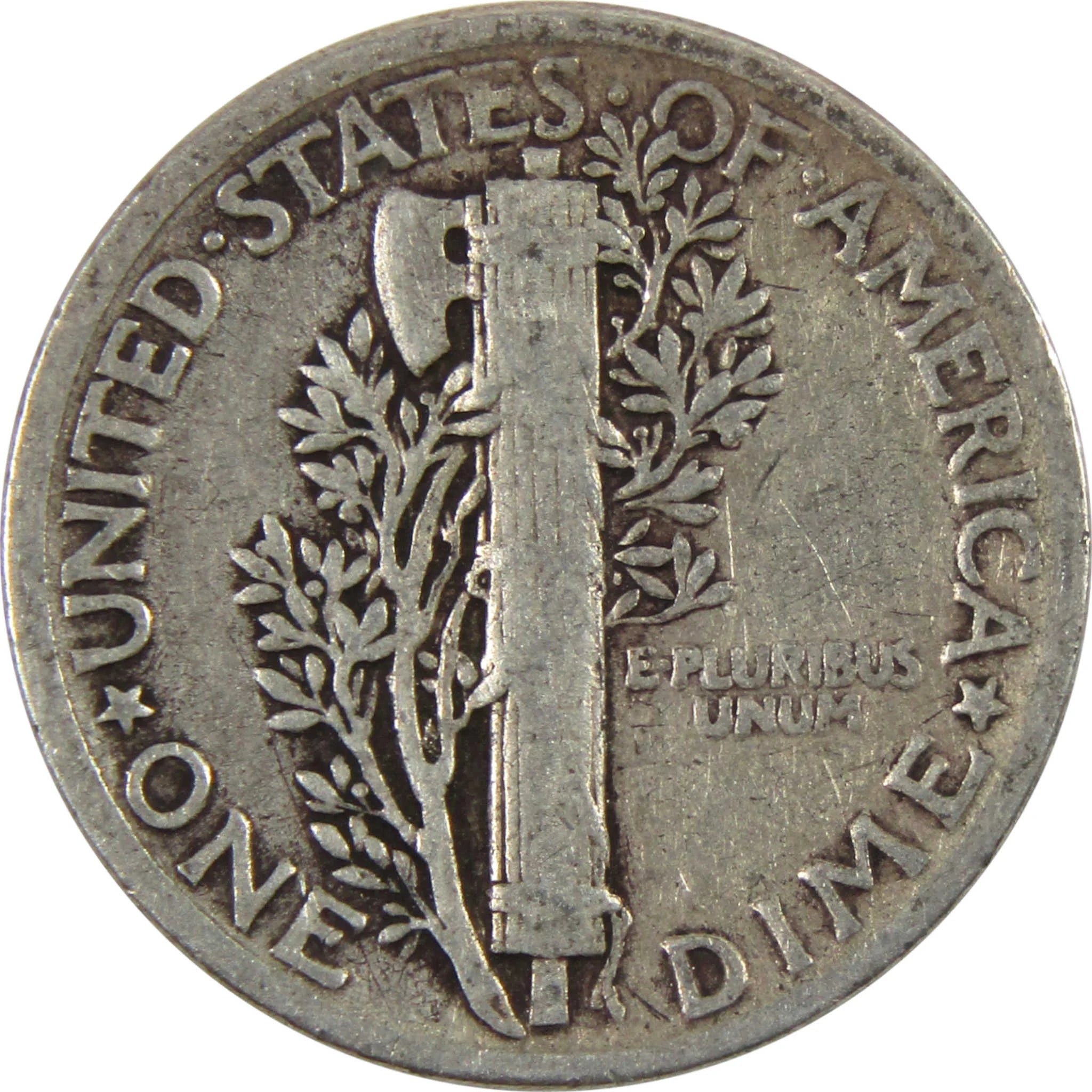 1942 Mercury Dime AG about Good 90% Silver 10C Coin Master Coins