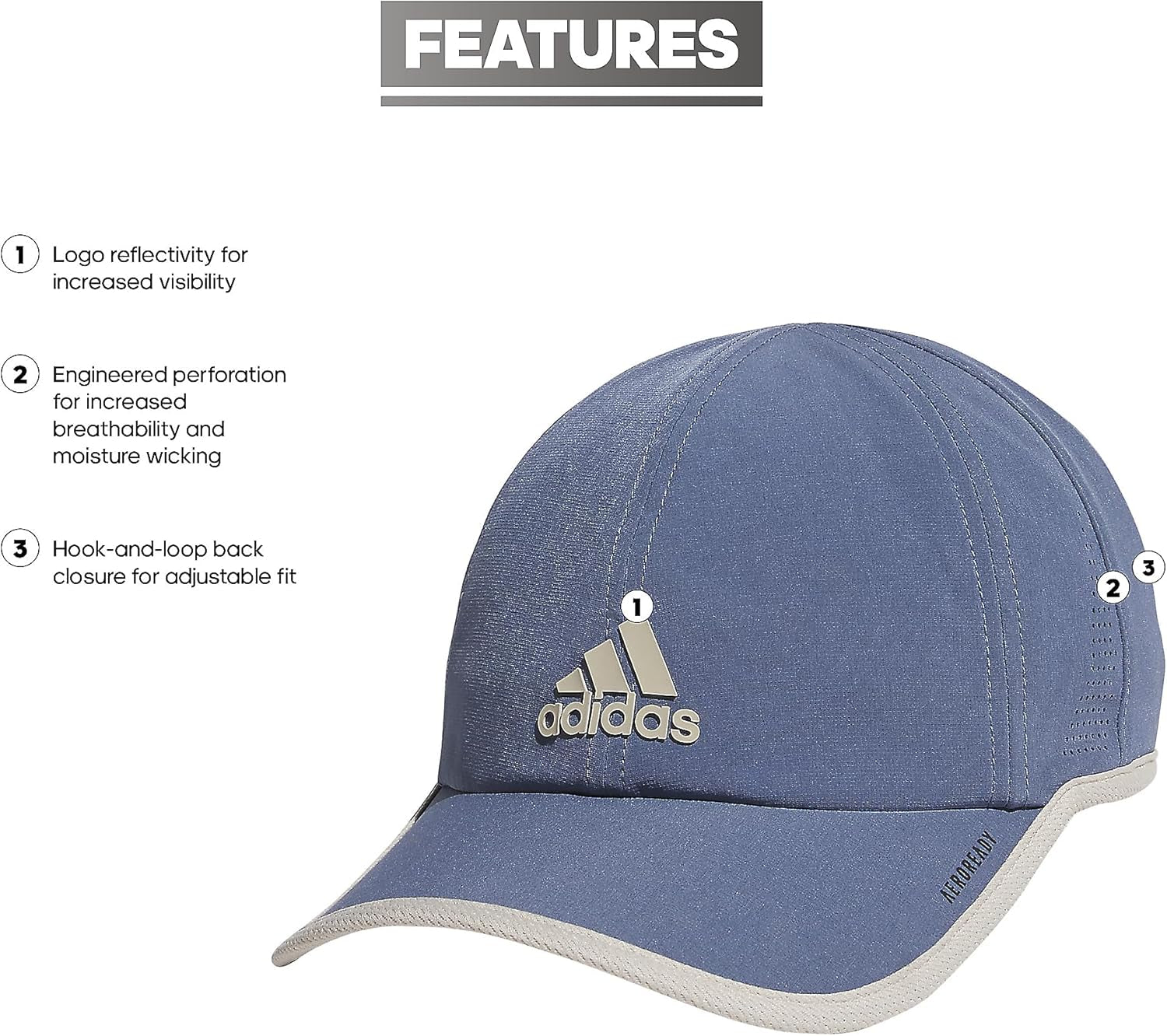 Men'S Superlite Cap, Athletic Hats for Men, Men'S Caps, Running Hat Men