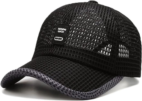Summer Mesh Baseball Cap for Men Women Trucker Mesh Hat Baseball Hats Outdoor Sports Running Hat