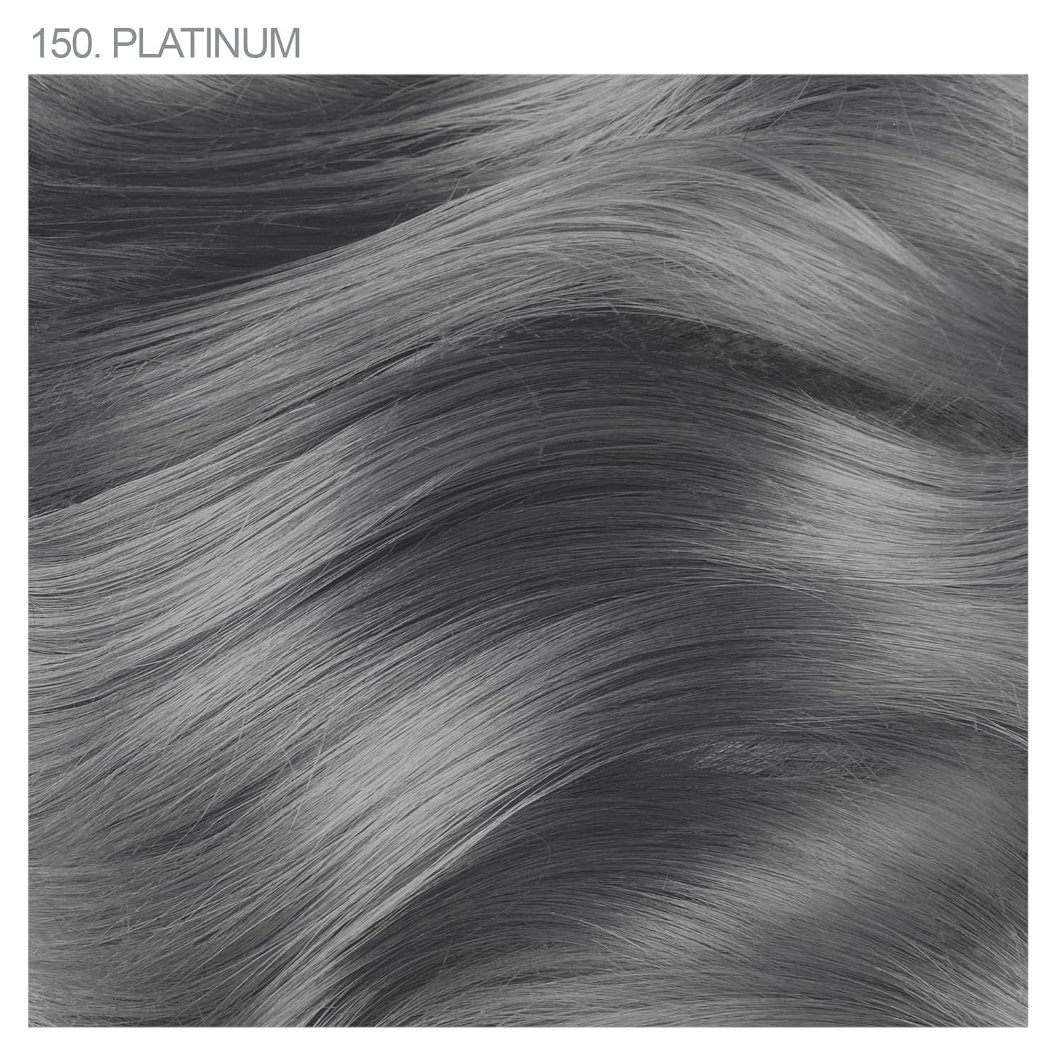 Semi Permanent Hair Color - Vegan and Cruelty-Free Silver Hair Dye - 4 Fl Oz - 150 Platinum (Pack of 1)