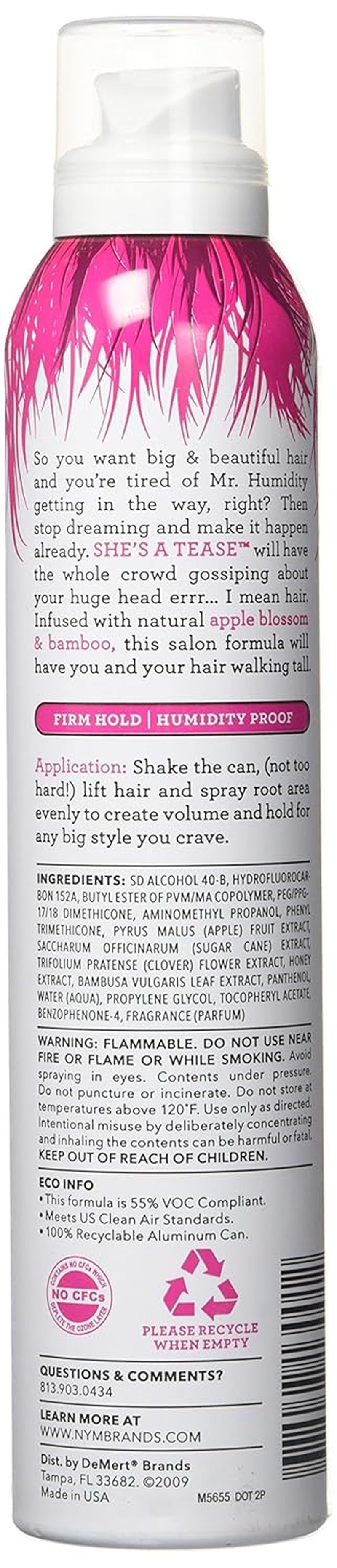 She'S a Tease Volumizing Hairspray, 8 Ounce