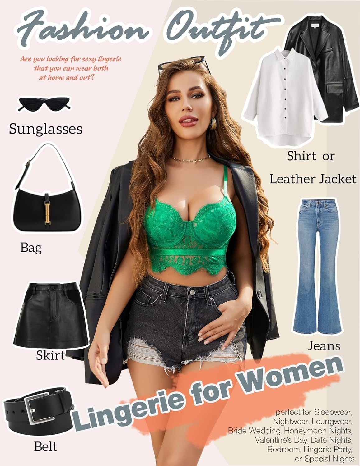 Lace Bralettes for Women Y2K Strap Bustier Cami Top V Neck Camisole Lingerie