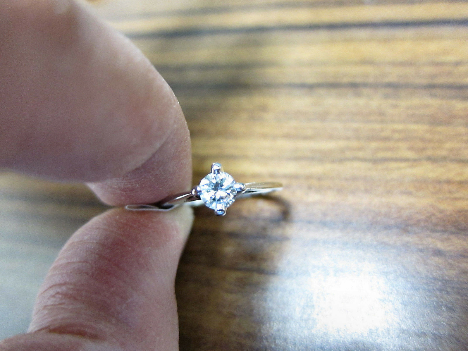 .42 CT CERTIFIED ROUND BRILLIANT SHAPE SET SWIRL 4 PRONG ENGAGEMENT RING