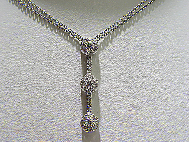.56 CT DIAMOND ROUND BR SHAPE PRONG SET PENDANT