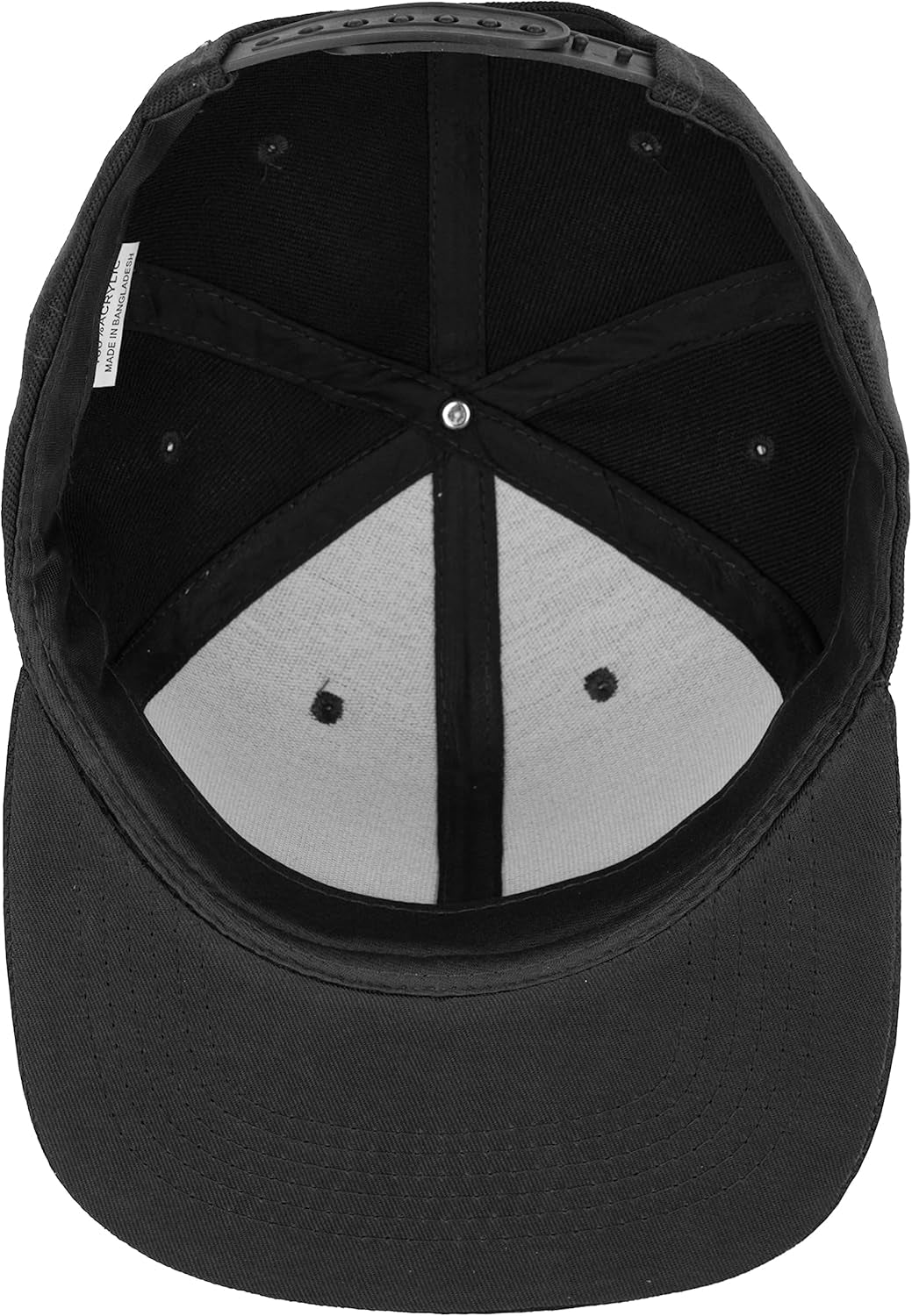 Snapback Hats for Men - Flat Bill Brim Baseball Cap Hat - Plain Blank Adjustable
