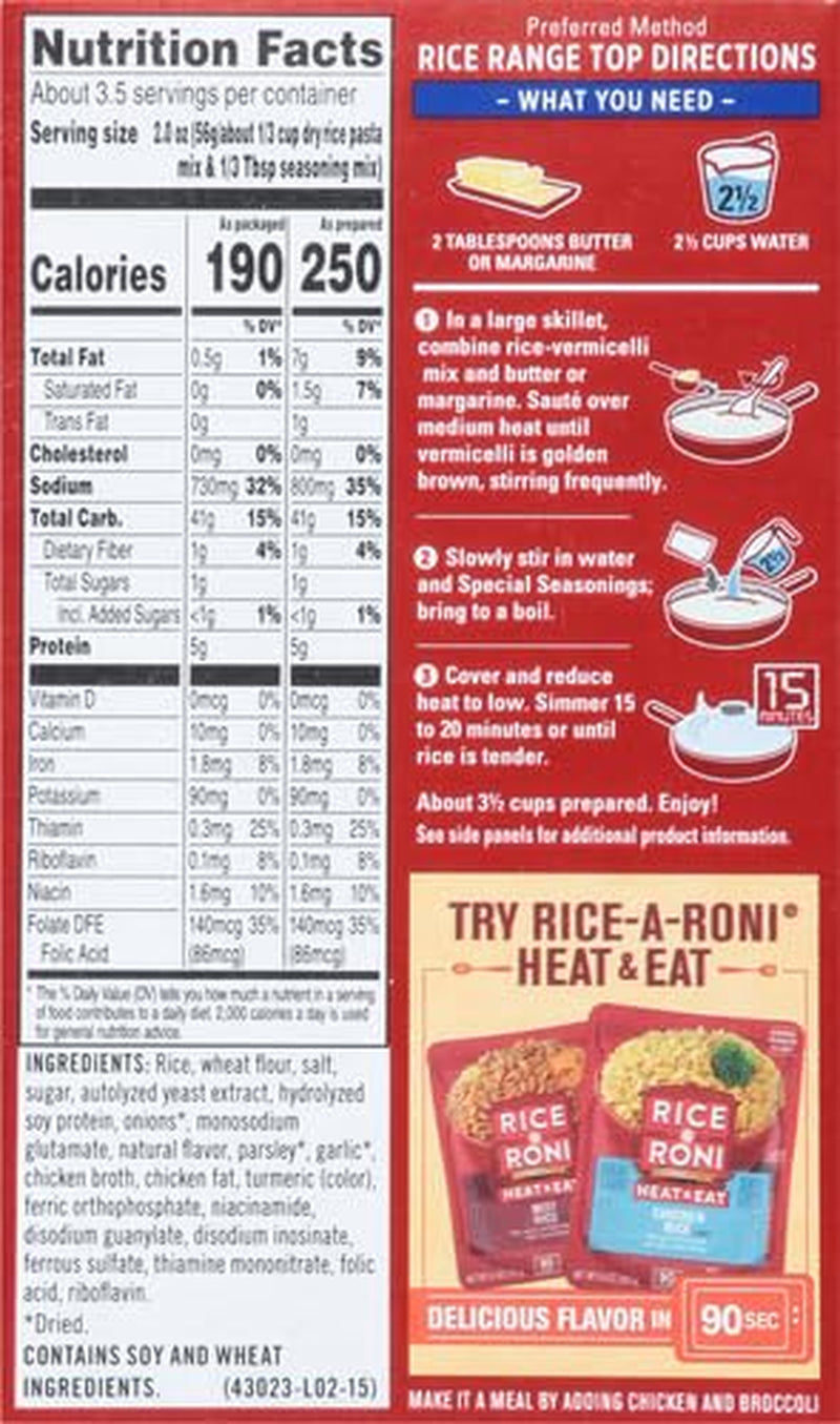 Rice a Roni Chicken, 7.9 Oz