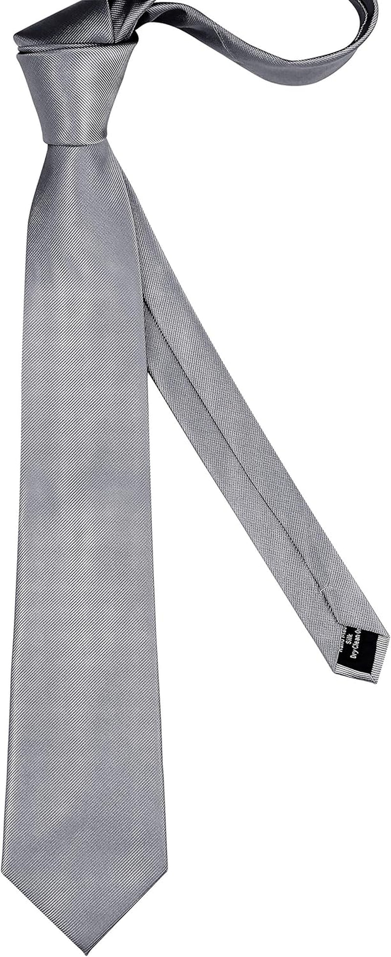 Classic New 3.15"（8Cm） Men'S Solid Color Necktie Wedding Business Tie + Gift Box