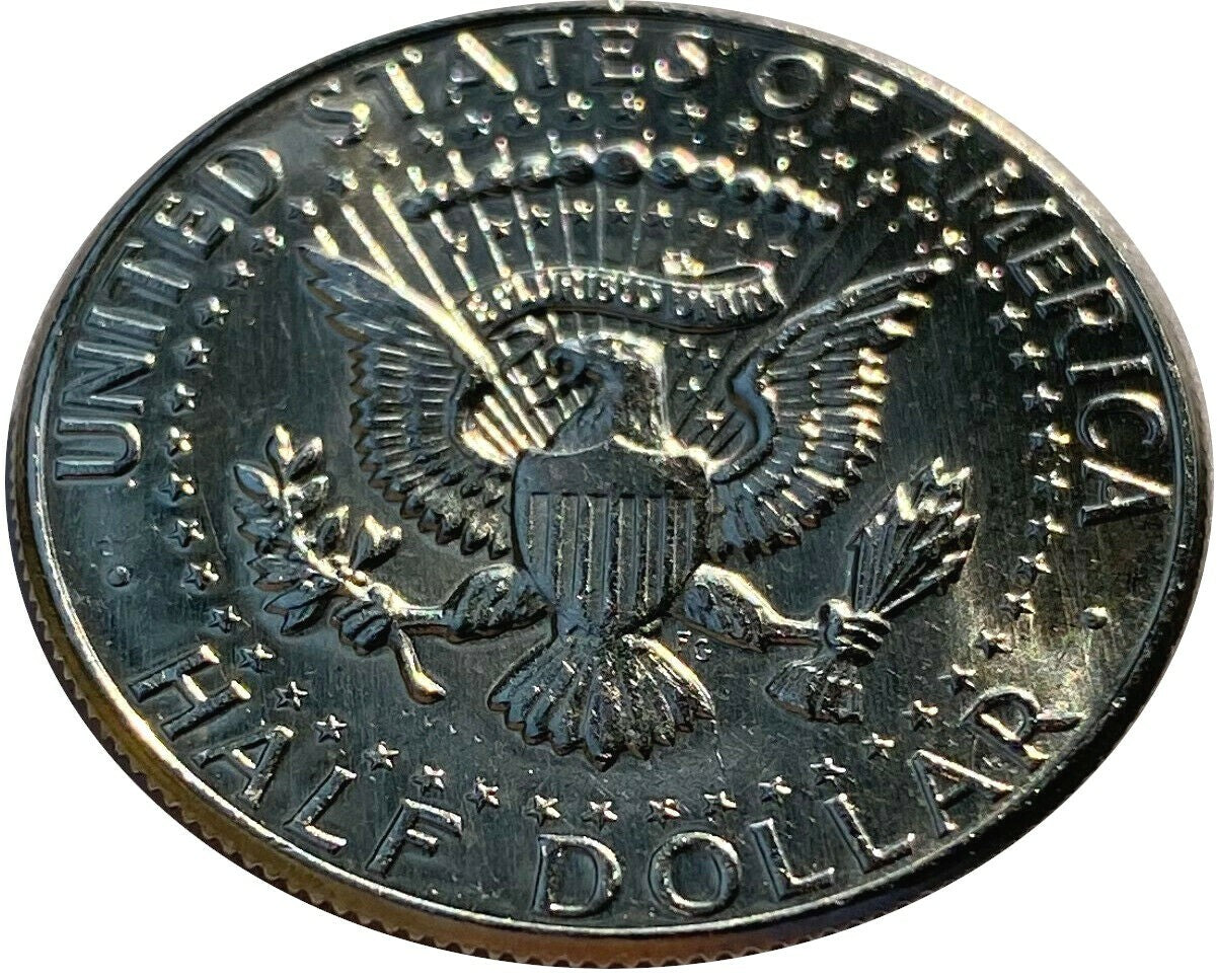 1964 Kennedy Half Dollar 90% SILVER US Mint Coin BU