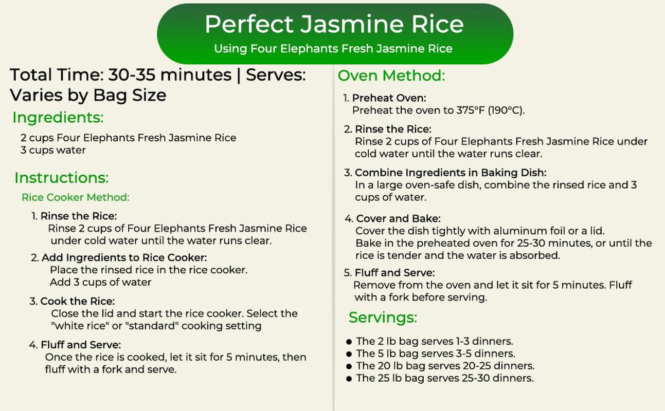 DIY Friendly Cooking Instructions Packaging