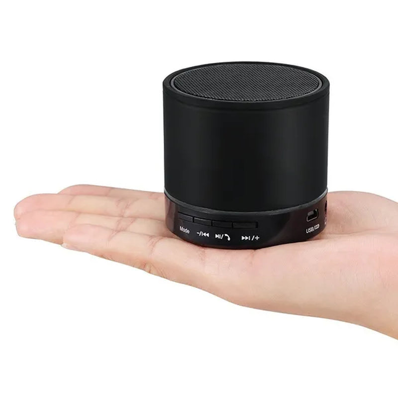 Betron Wireless Portable Travel Bluetooth Speaker Supper Bass BOOM BOX W/ LED Flash Light（Black）